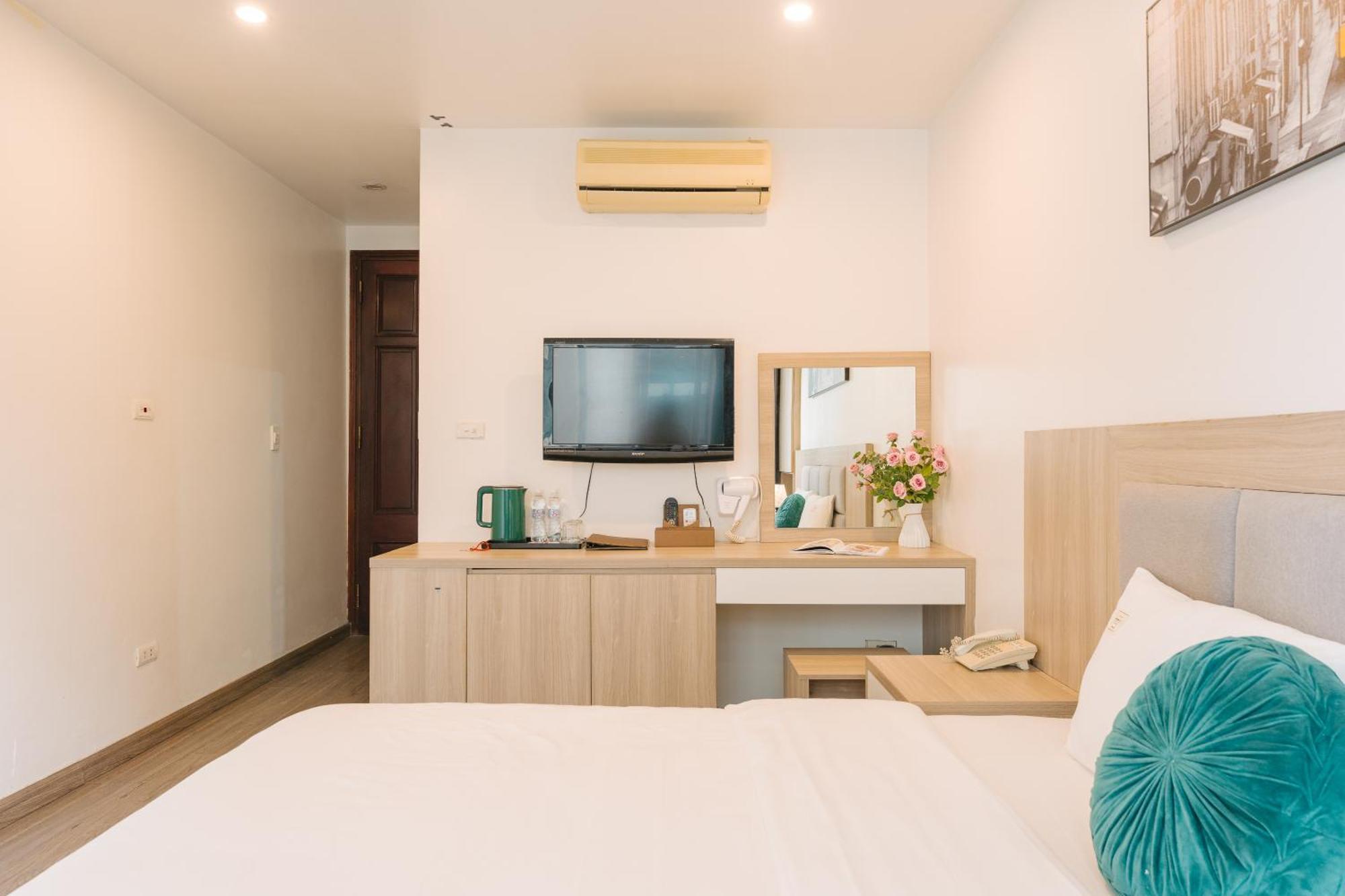 האנוי The Ky Moi Hotel And Spa - Ha Noi Center- Near Vincom Ba Trieu מראה חיצוני תמונה